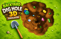 Play Backyard Dig Hole 3D Simulator now!