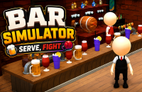 Play Bar Simulator: Serve, Fight now!