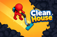 Play Clean House: Clearing trash and dirt now!