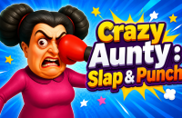 Play Crazy Aunty : Slap & Punch now!