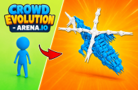 Play Crowd Evolution: Arena io now!