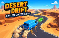 Play Desert Drift: Endless ZigZag Drive now!