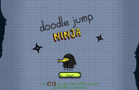 Play Doodle Jump Ninja now!