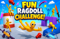 Play Fun Ragdoll Challenge! now!