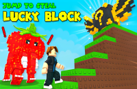 Play Jump To Steal Lucky Blocks now!