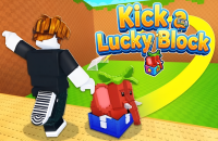 Play Kick a Lucky Block now!