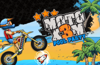 Play Moto X3M Pool Party now!