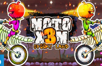 Play Moto X3M Spooky Land now!