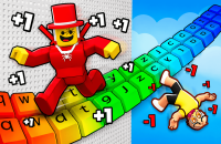 Play Obby: +1 Keyboard Speed Escape now!