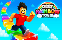Play Obby Rainbow Tower now!