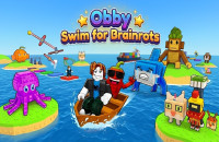Play Obby: Swim for Brainrots now!
