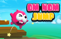 Play Omnom Jump now!