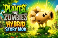 PLay Plants Vs Zombie Hybrid Story Mod now!