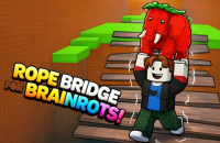 Play Rope Bridge for Brainrots now!