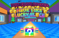 Play Run From Bosses: Hide Like Lucky Block now!