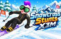 Play Snowcross Stunts X3M now!