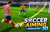 PLay Soccer Aiming Simulator in 3D now!