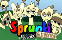 Play Sprunki Retake Creamy now!