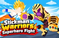 PLay Stickman Warriors Superhero Fight now!