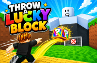 Play Throw a Lucky Block! The Brainrots now!