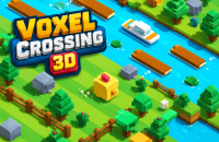 Play Voxel Crossing 3D now!