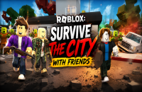 Play Zomboblox: Survive the City with Friends now!
